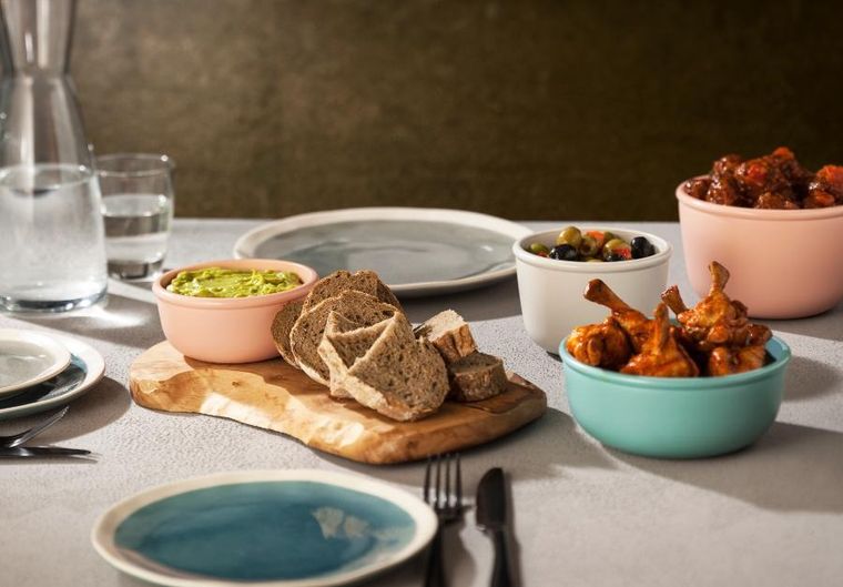 Mepal, Cirqula, zestaw 3 misek, okrągła, Nordic Black, 500+1000+2000 ml