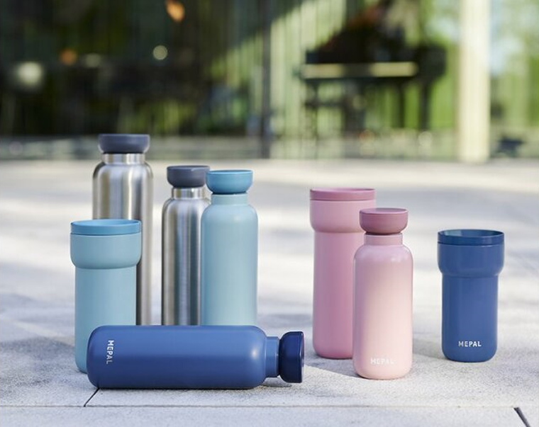 Mepal, Ellipse, butelka termiczna, nordic green, 900 ml