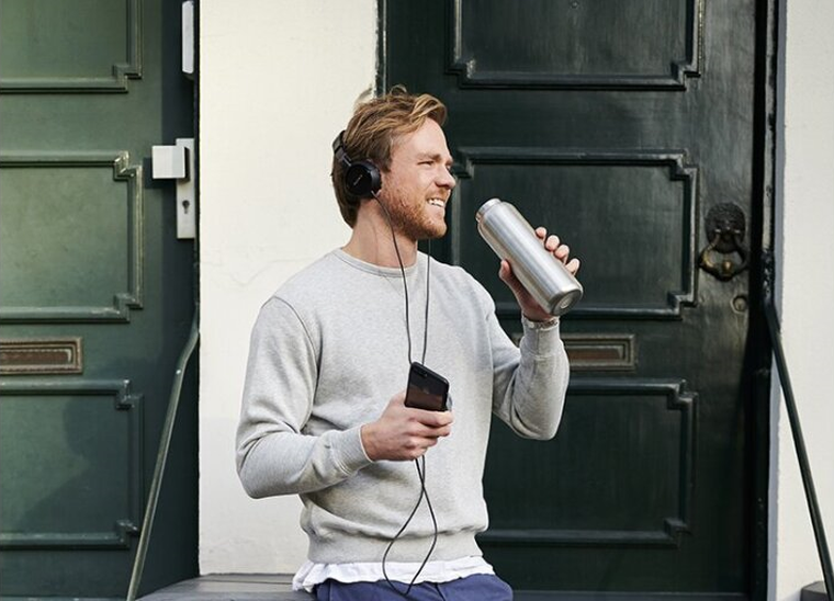 Mepal, Ellipse, butelka termiczna, stal matowa, 900 ml