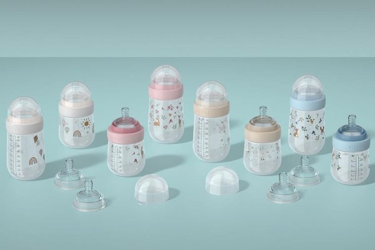 Mepal, Mio, butelka ze smoczkiem, Fairy Garden, 240 ml