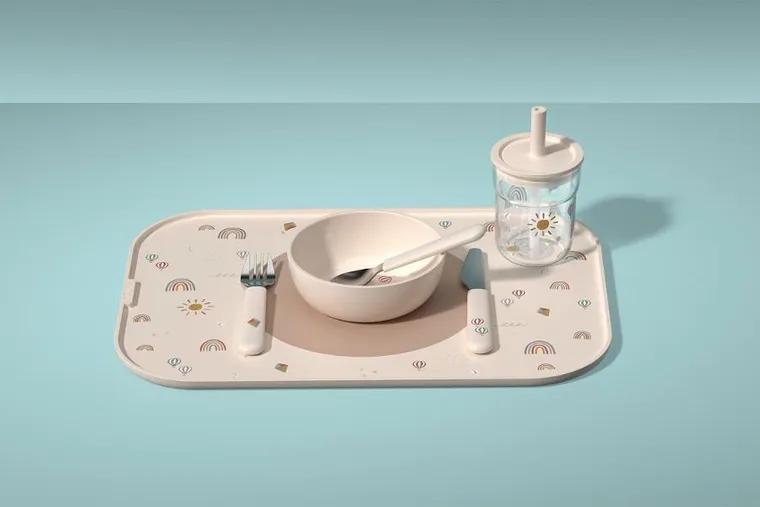 Mepal, Mio, Fairy Garden, taca dla dzieci do serwowania i nauki jedzenia