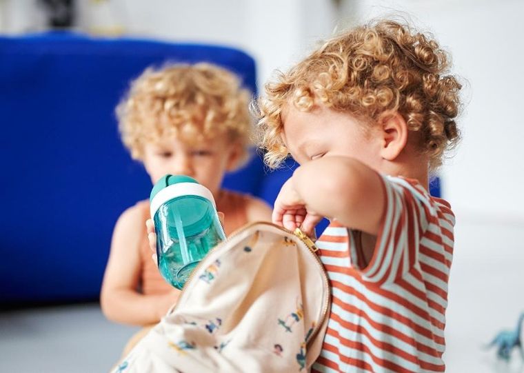 Mepal, Mio, Forest Friends, kubek dziecięcy ze słomką, 300 ml