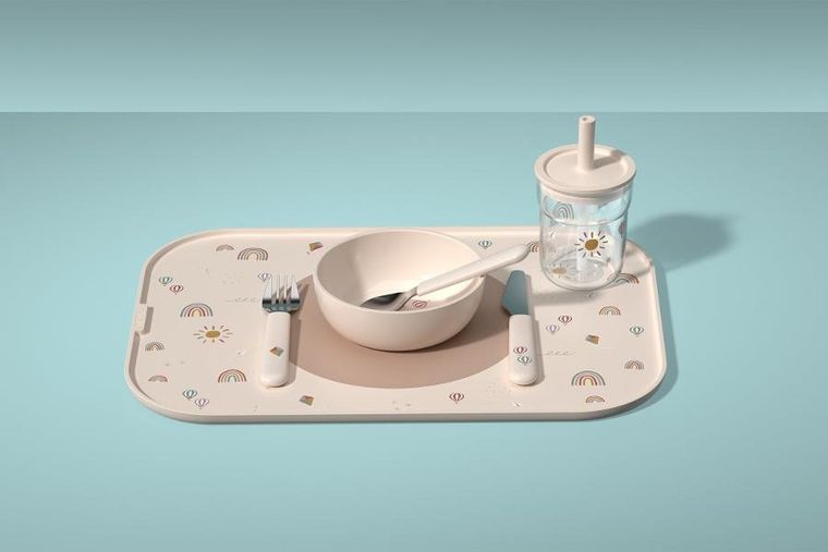 Mepal, Mio, Forest Friends, taca dla dzieci do serwowania i nauki jedzenia