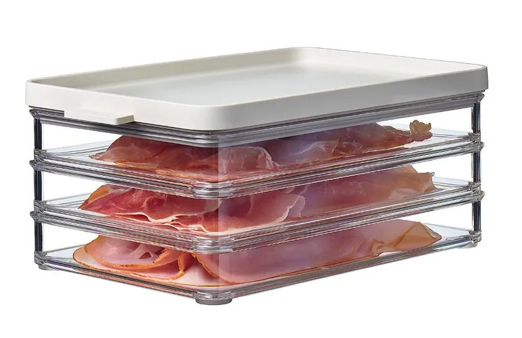 Mepal, Omnia, pojemnik na wędliny, Nordic Sage, 3 x 500 ml