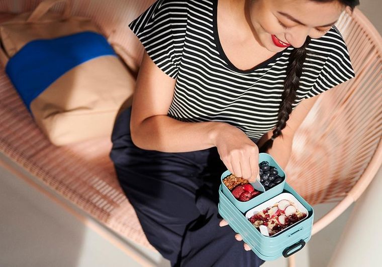 Mepal, Take a Break, Bento, lunchbox średni, Nordic Sage