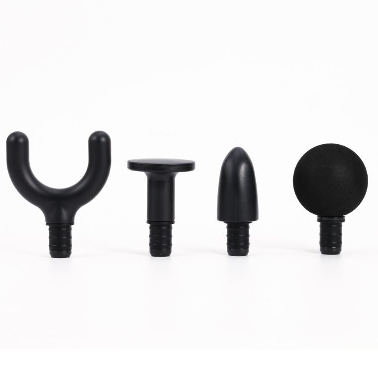 Meriden, pistolet do masażu, 4 końcówki