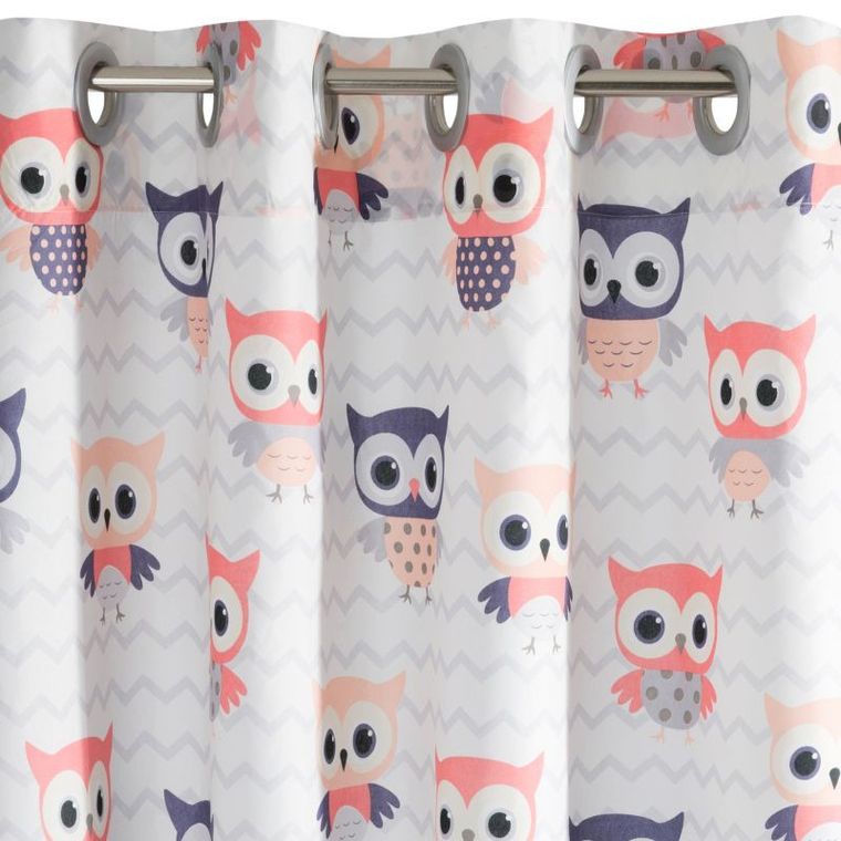 Merry, zasłona gotowa, zdobiona nadrukiem, 140-250 cm