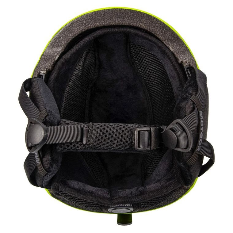 Meteor, Avalo, kask narciarski, neonowy żółty, rozmiar 53-55 cm