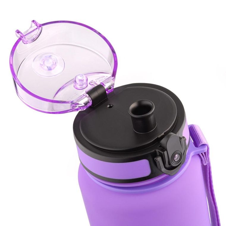 Meteor, bidon sportowy, fioletowy/błękitny, 1000 ml