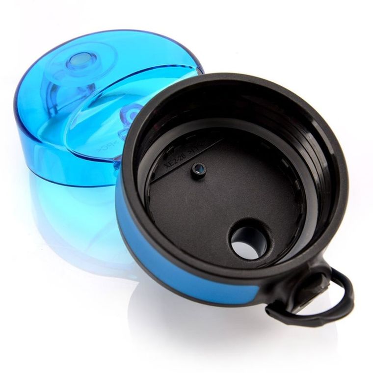 Meteor, bidon sportowy, niebieski, 650 ml