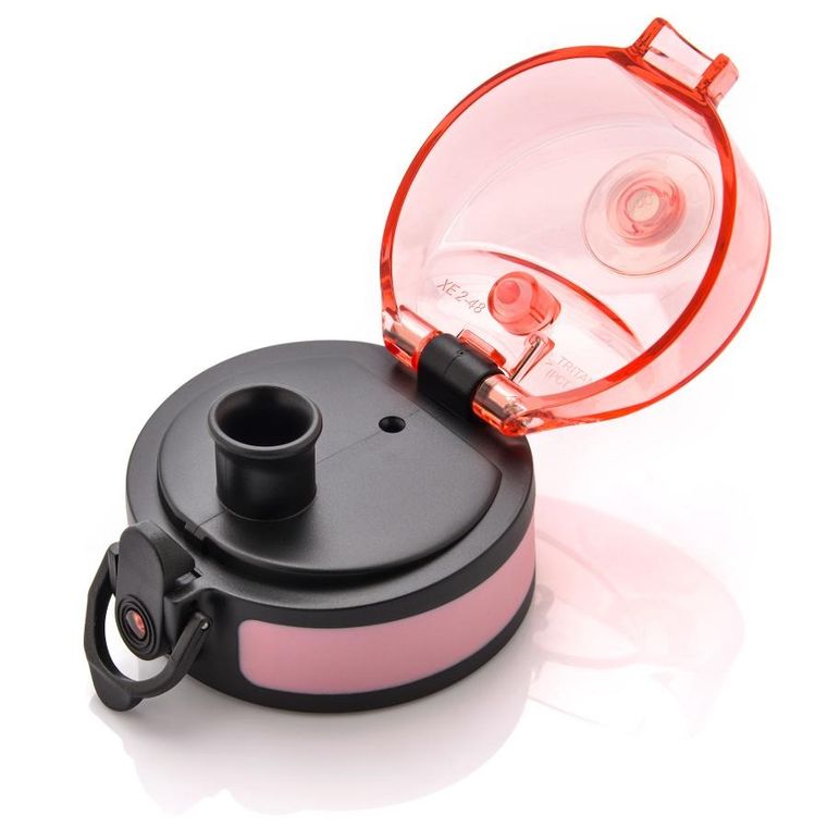 Meteor, bidon sportowy, różowo-turkusowy, 350 ml