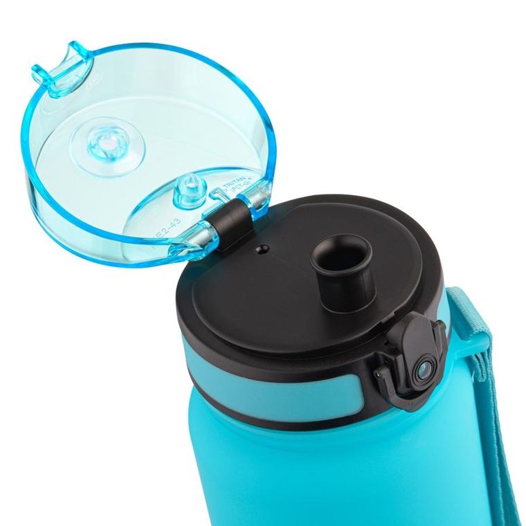 Meteor, bidon sportowy, zielony/błękitny, 800 ml