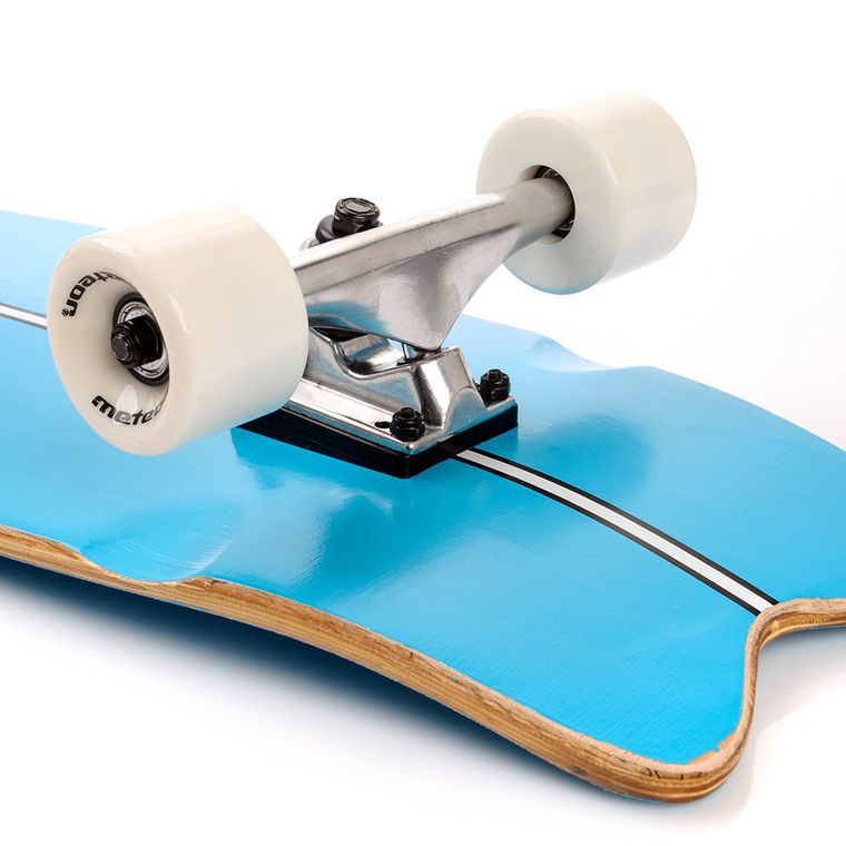 Meteor, Cruiser, deskorolka, niebiesko-żółta