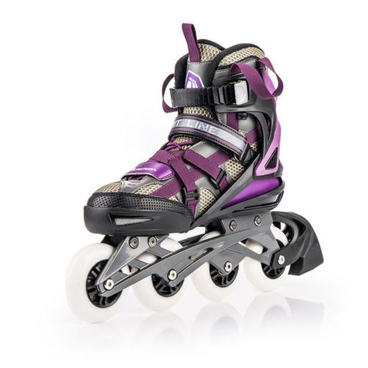 Meteor, Elo, łyżworolki, fioletowe, rozmiar 37
