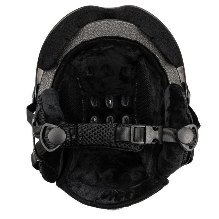 Meteor, Falven, kask narciarski, czarny, rozmiar 55-58 cm