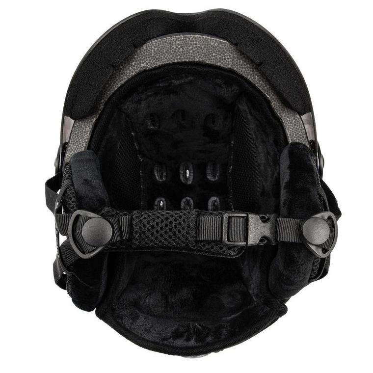Meteor, Falven, kask narciarski, czarny, rozmiar 58-61 cm