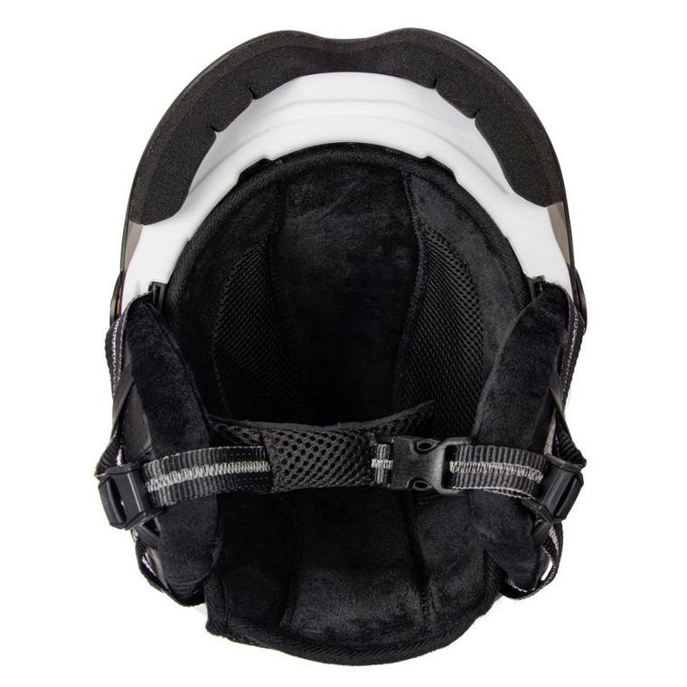 Meteor, Glide, kask narciarski, biały, rozmiar 55-58 cm