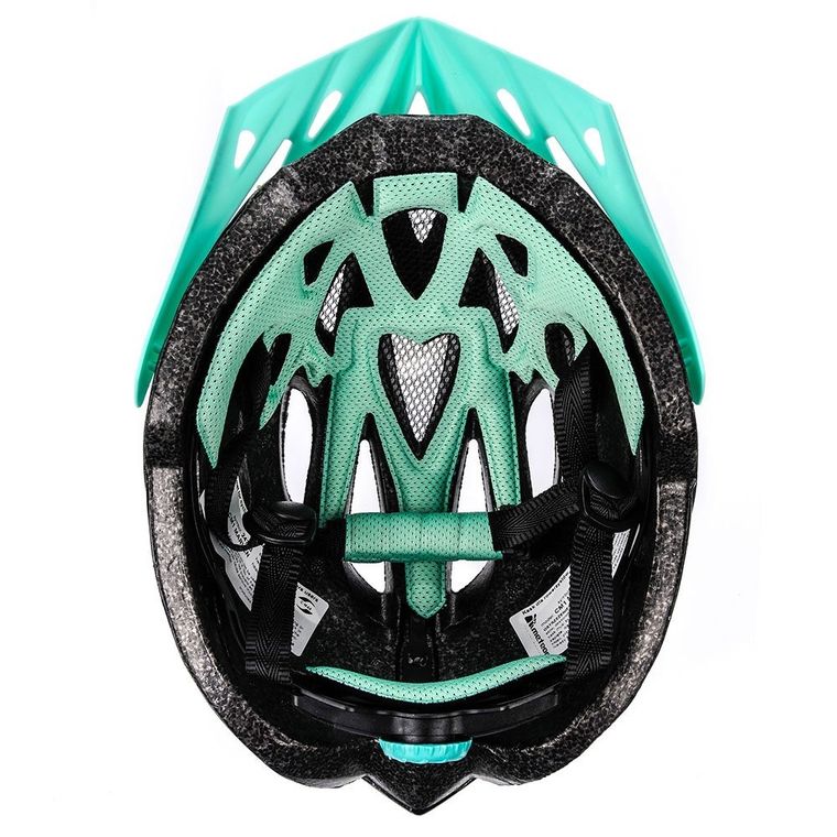 Meteor, Marven, kask rowerowy, rozmiar M, 55-58 cm, czarno-niebieski