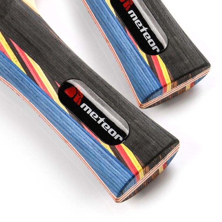 Meteor, Mistral, zestaw do tenisa stołowego 2 rakietki + 3 piłeczki