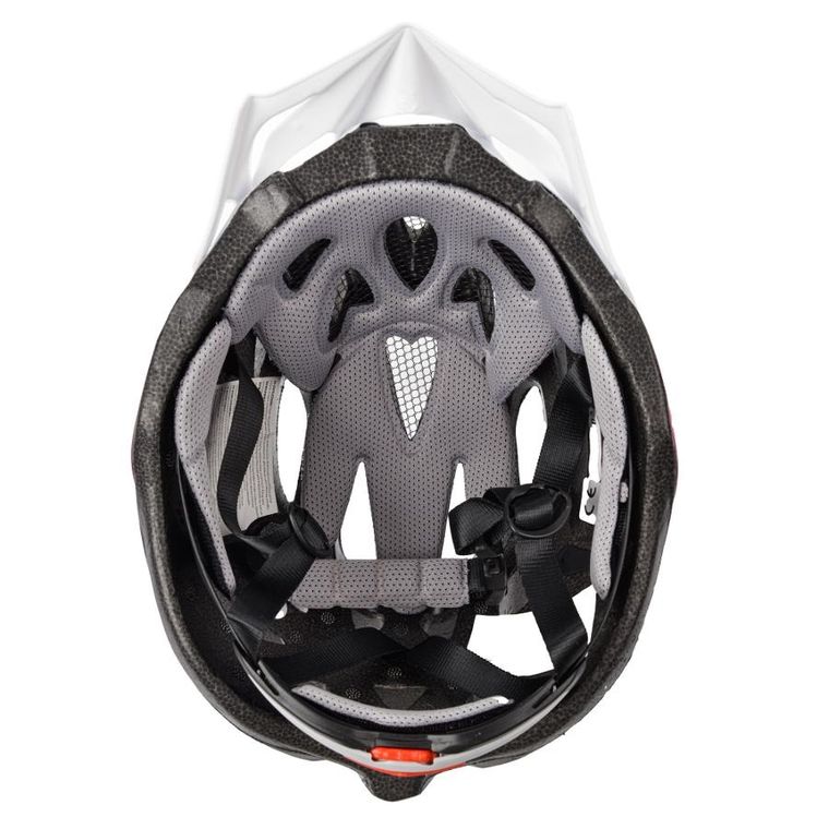 Meteor, MV29 drizzle, kask ochronny, biały/różowy, rozmiar 61-63 cm