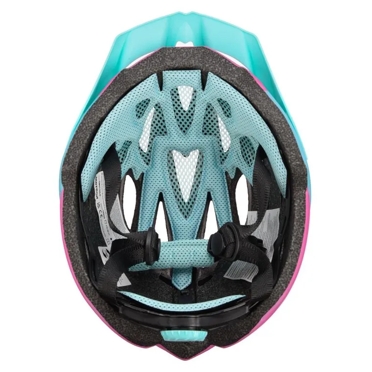 Meteor, Ovlo, kask ochronny, różowy, rozmiar 58-61 cm