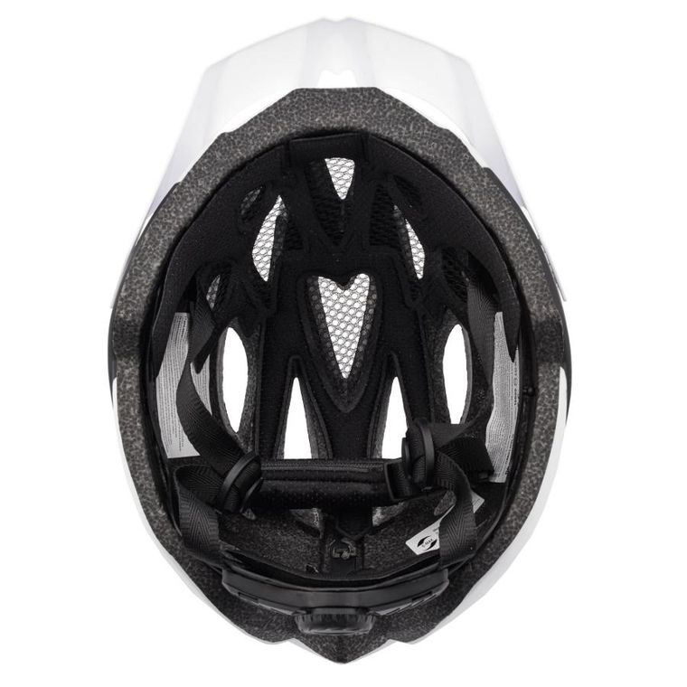 Meteor Ovlo, kask rowerowy, rozmiar L, 58-61 cm, biały