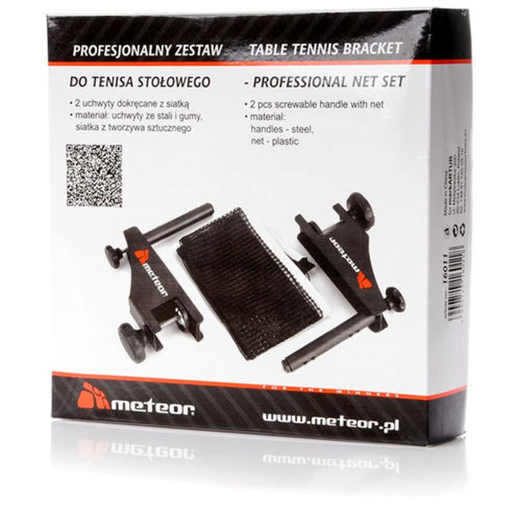 Meteor, Pro, zestaw uchwytów do stołu do tenisa stołowego