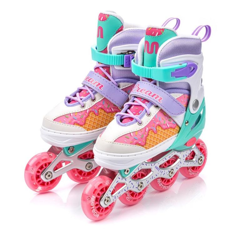 Meteor, rolki 4w1, Cream, rozmiar 38-41