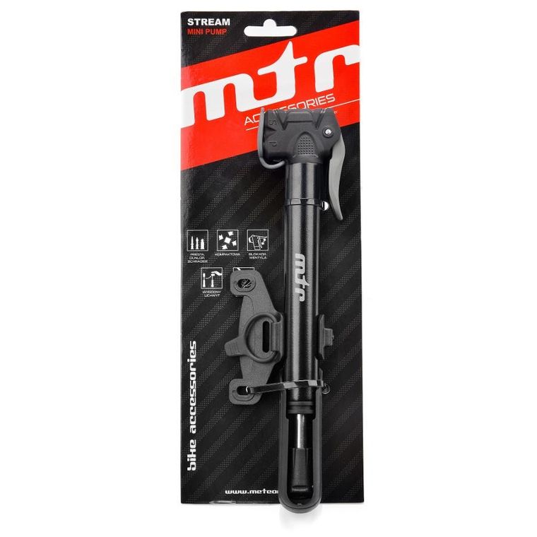 Meteor, Stream, mini pompka rowerowa