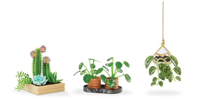 MGA's Miniverse, Make It Mini, Botanicals, zestaw kreatywny, mini kwiaty