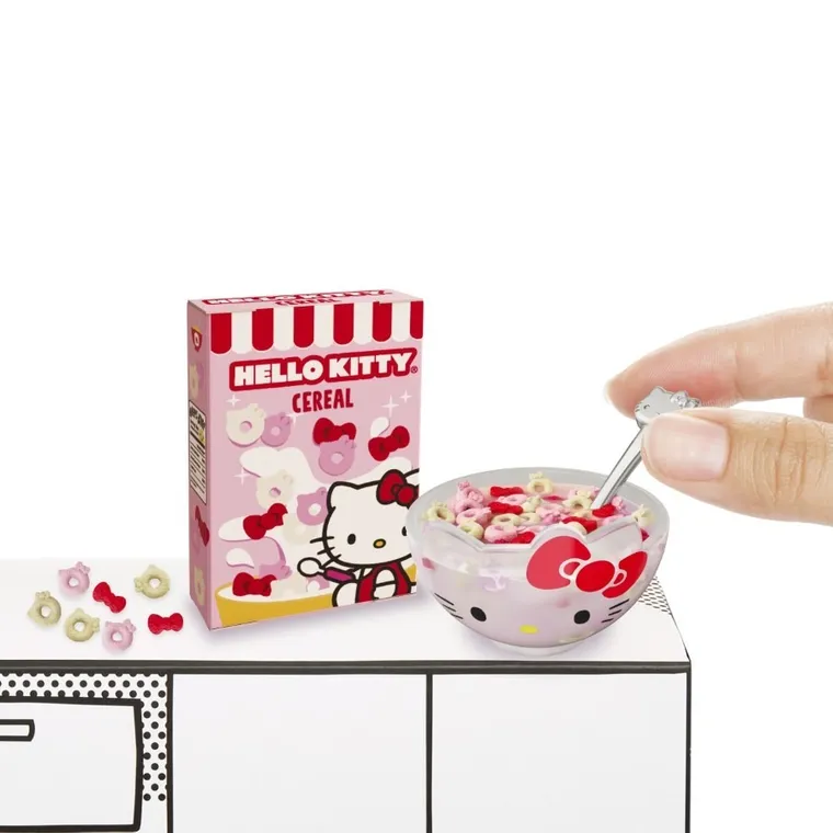 MGA's Miniverse, Make It Mini, Food, Hello Kitty, kula niespodzianka, mini produkty spożywcze