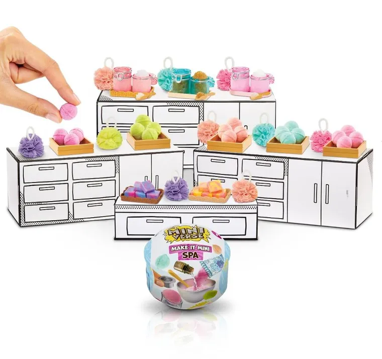MGA's Miniverse, Make It Mini, Spa, zestaw z kulą niespodzianką