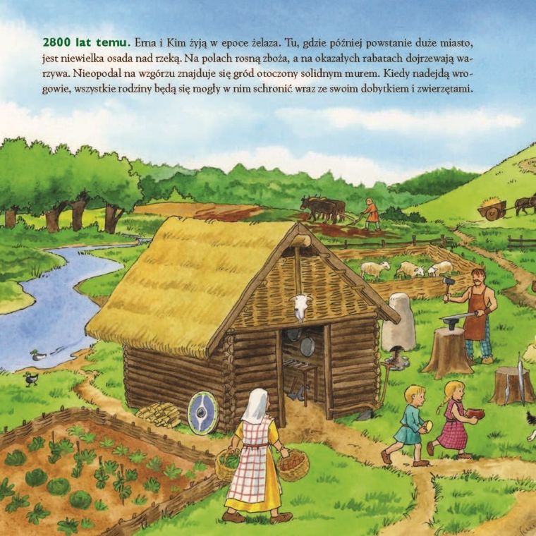 Miasto dawniej i dziś. Mądra mysz