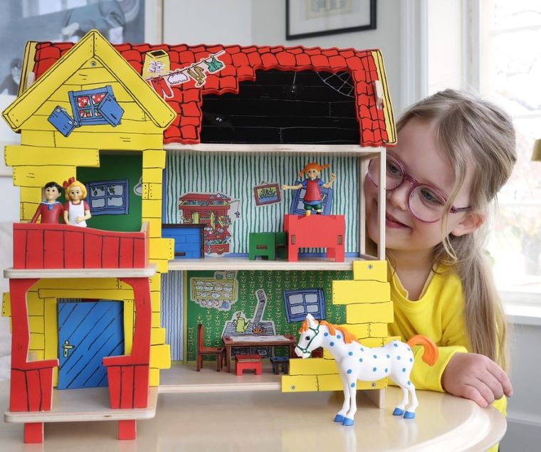 Micki, Pippi Pończoszanka, Pippi z koniem, figurka