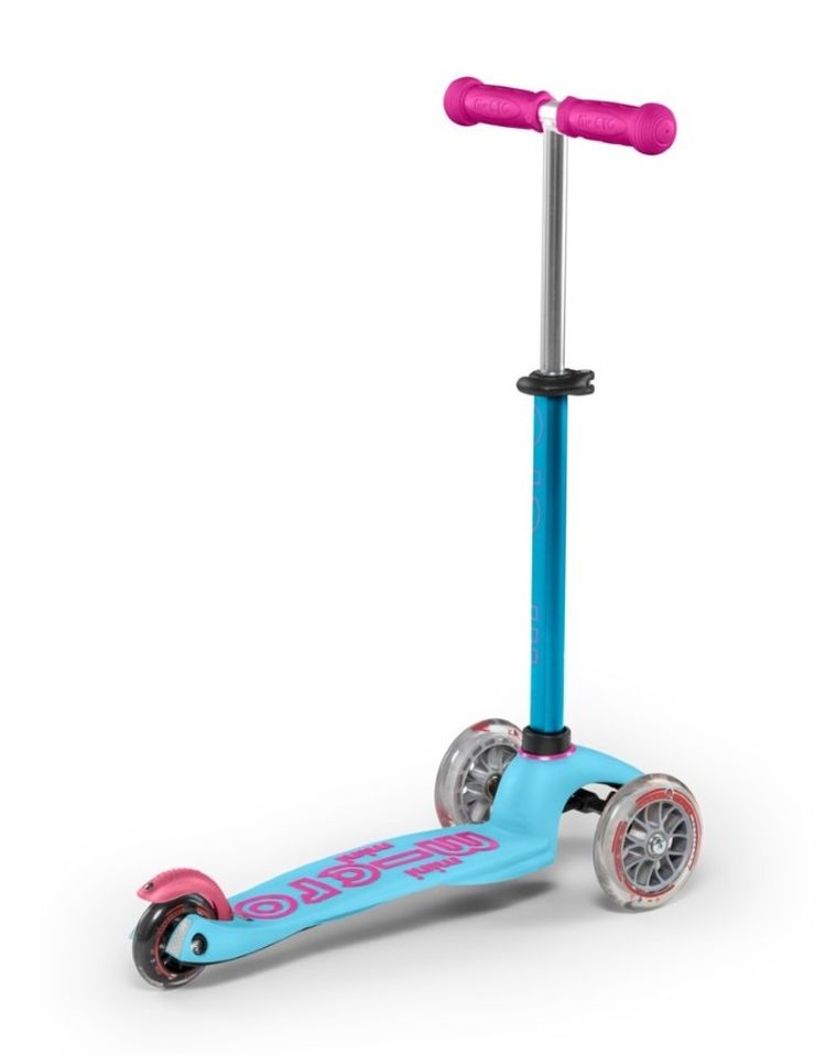 Micro Mobility, Mini Deluxe, hulajnoga 3-kołowa, turquoise