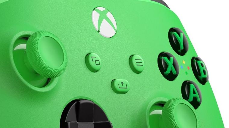 Microsoft, kontroler, Xbox Series Green