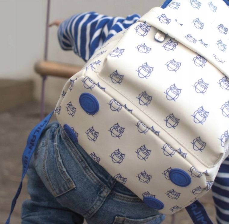 Milan, kolekcja 460, plecak szkolny, 1-komorowy, beżowy