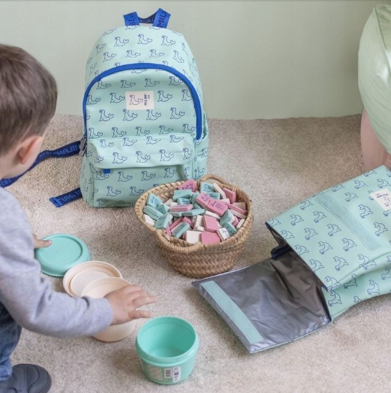 Milan, kolekcja 460, plecak szkolny, 1-komorowy, zielony