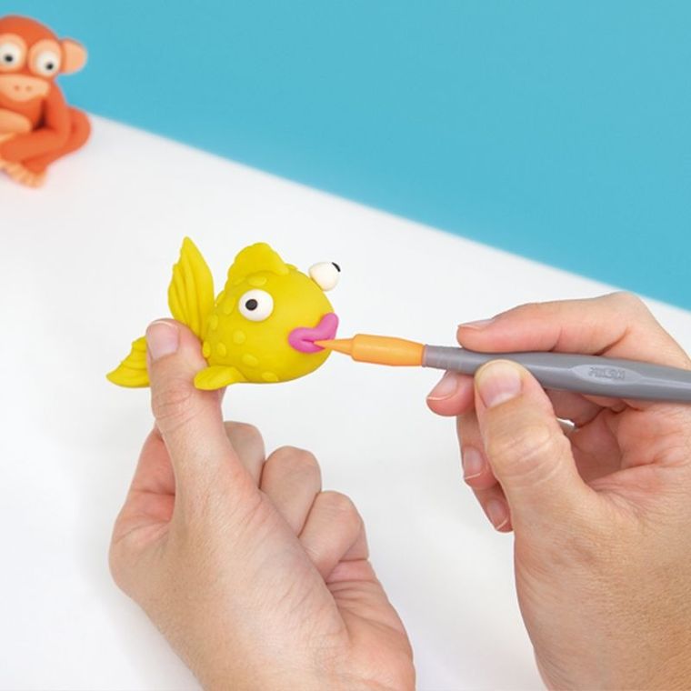 Milan, narzędzia do modelowania, 2 uchwyty + 8 różnych końcówek