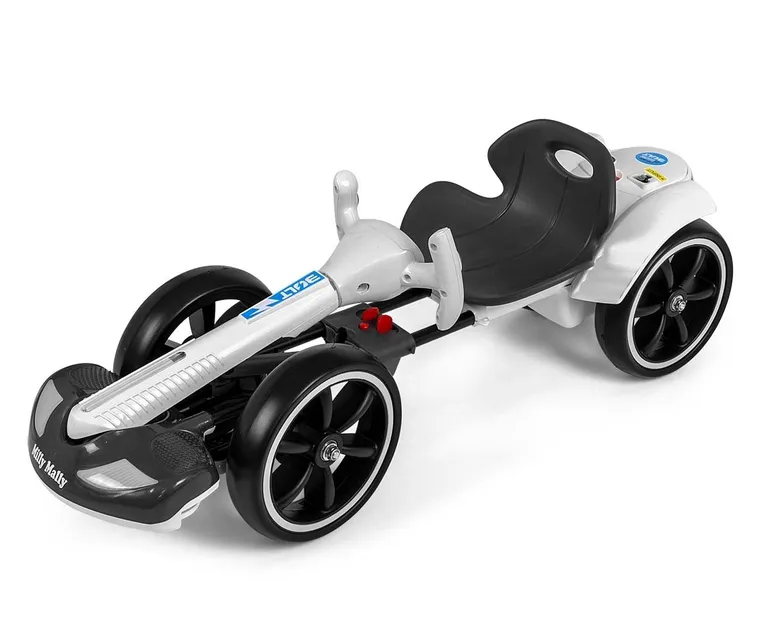 Milly Mally, Bolt, gokart, pojazd na akumulator, biały