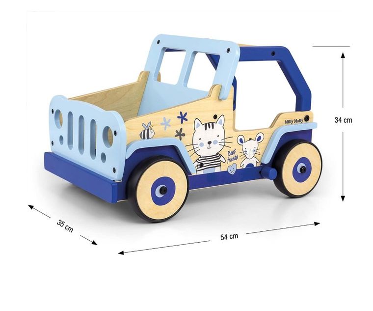 Milly Mally, Explorer, Cat and Mouse, chodzik-pchacz