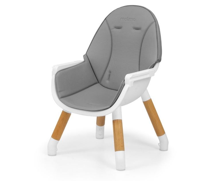Milly Mally, Malmo, krzesełko do karmienia 2w1, grey