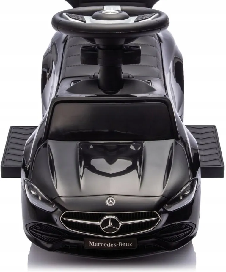 Milly Mally, Mercedes C-Class S, jeździk z rączką, pojazd, czarny