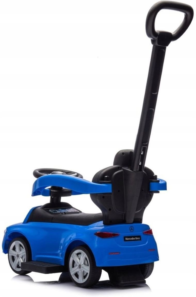 Milly Mally, Mercedes C-Class S, jeździk z rączką, pojazd, niebieski