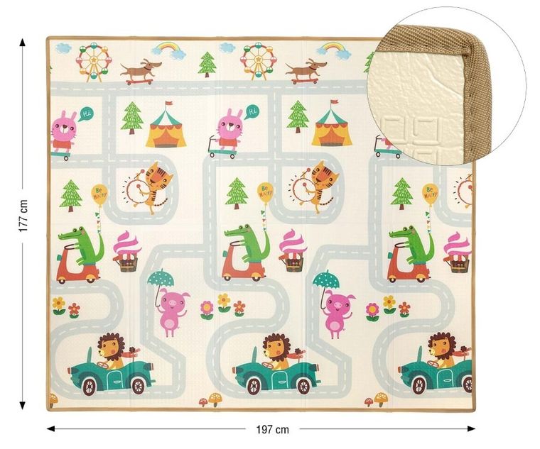 Milly Mally, Play Street, mata piankowa składana