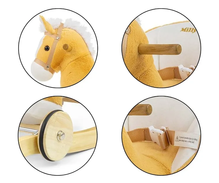 Milly Mally, Polly, konik na biegunach, Light Brown