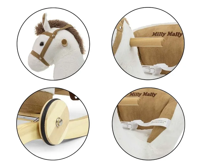 Milly Mally, Polly, konik na biegunach, White