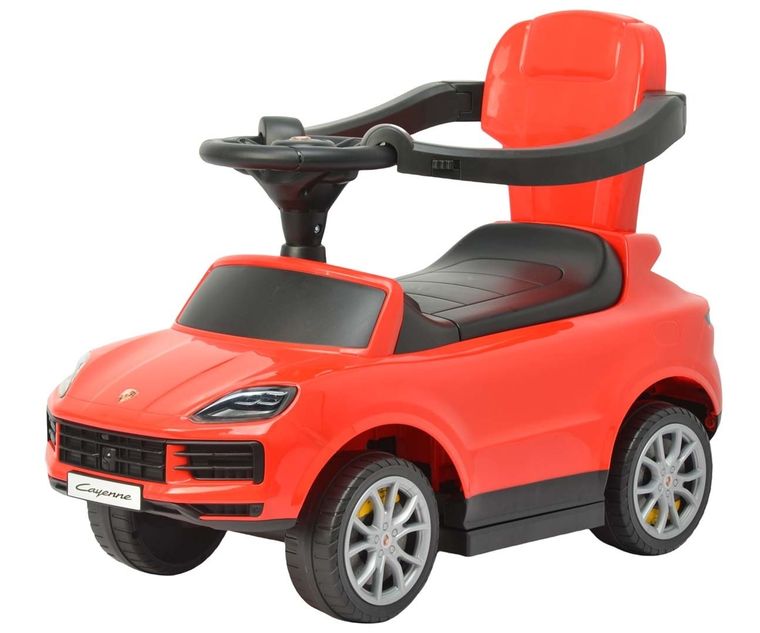 Milly Mally, Porsche Cayenne, jeździk z rączką, czerwony