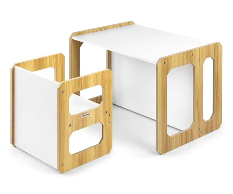 Milly Mally, Stella, zestaw mebli, 3w1, natural