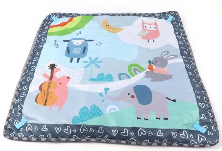 Milly Mally, TinyMini, mata edukacyjna 2w1, kojec z piłkami